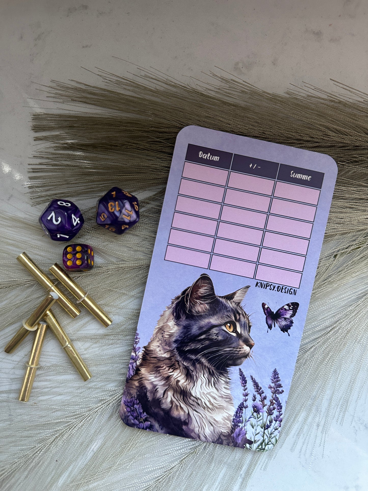 Lavendel Cat / Artikel-Nr. E009