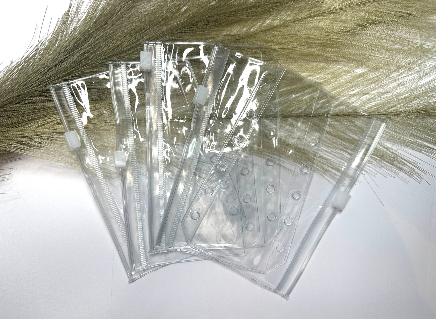 Clear Hüllen A7 mit Zipper / Artikel-Nr. H003