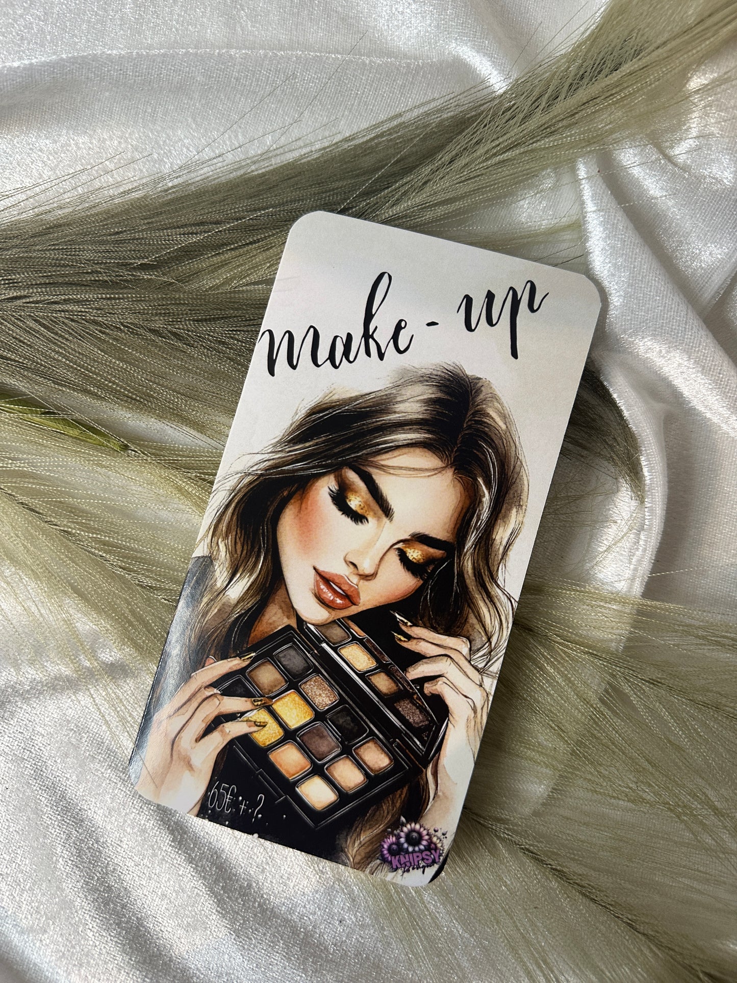 Make Up Klappkarte/ Artikel-Nr. Z007