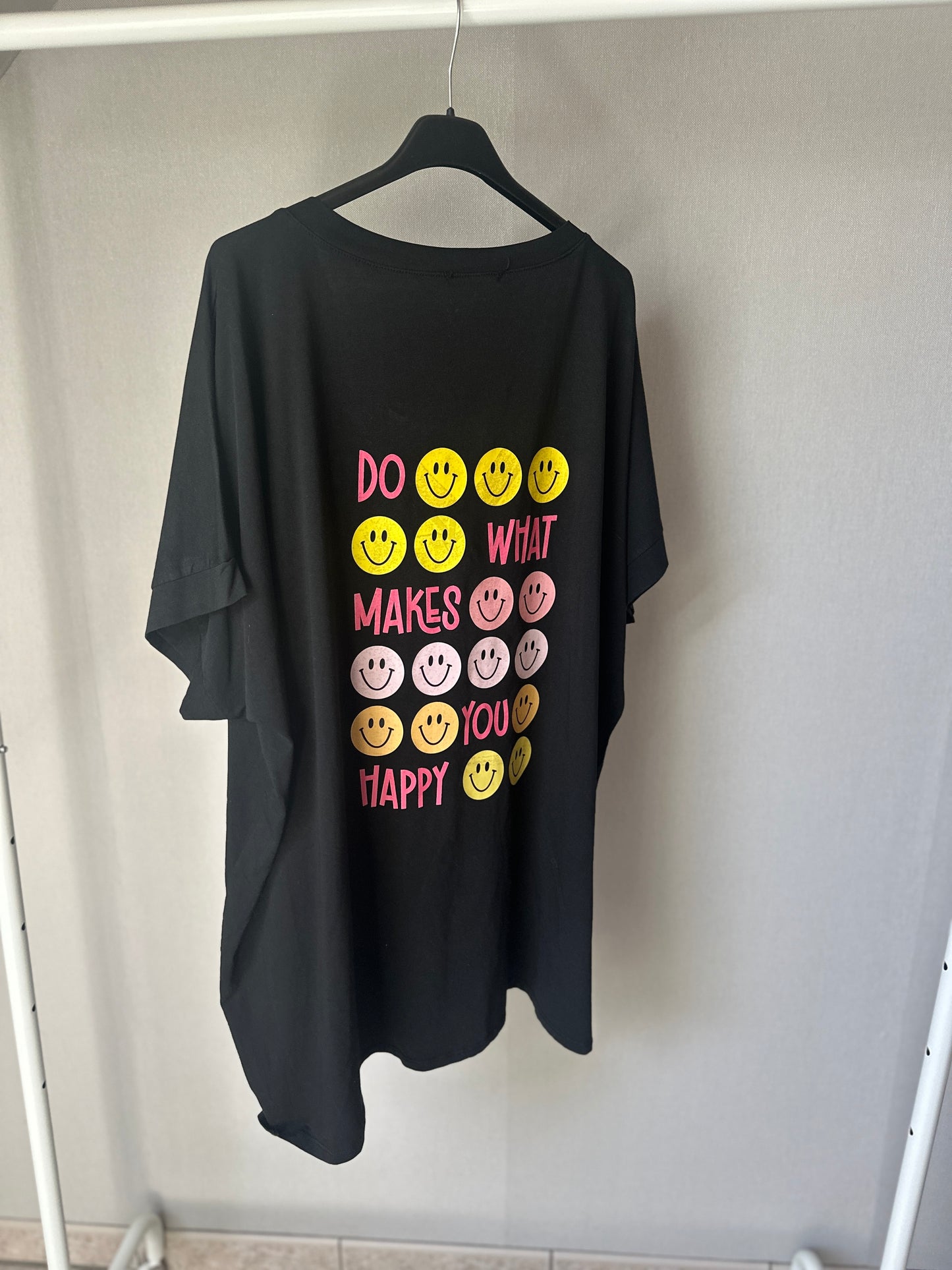 Oversize Shirt 'Happy'