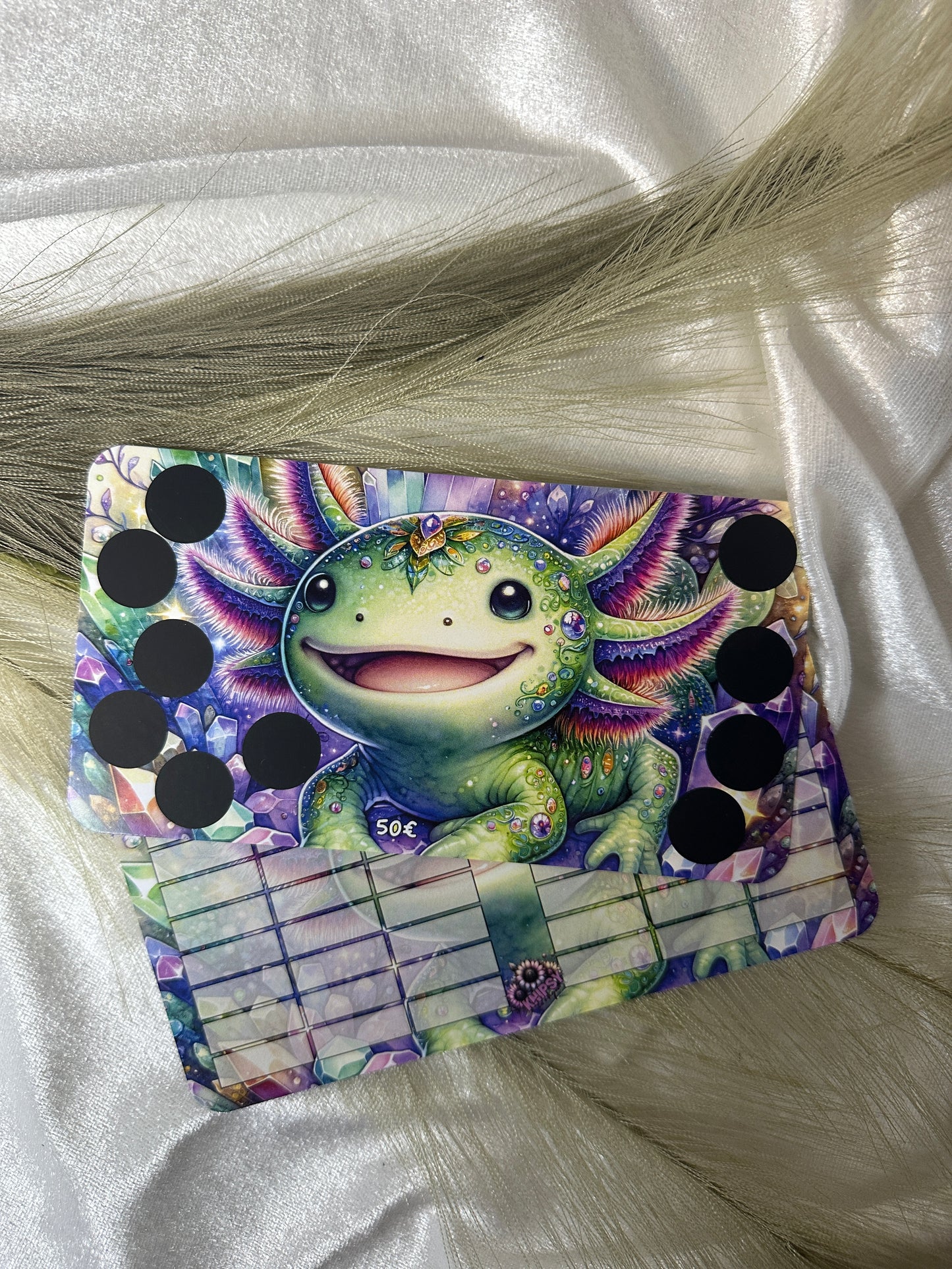 Axolotl Rubbelchallenge / Artikel-Nr. E033